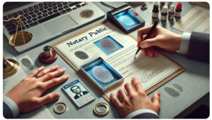 Notary Fingerprints